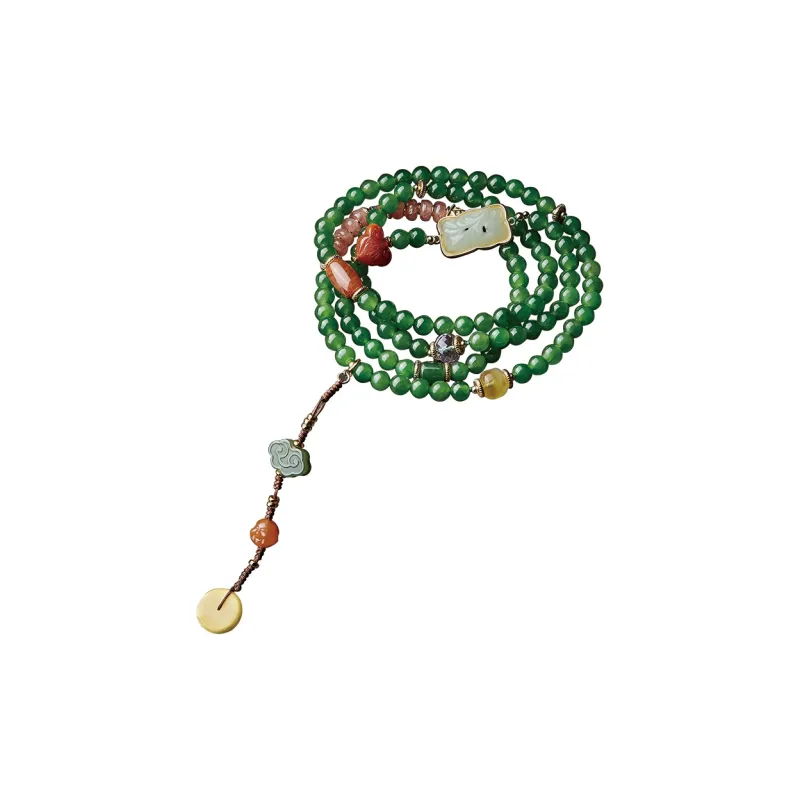 Moonstone Edge Beeswax Hetian Jade Bracelets Women's Jasper-0