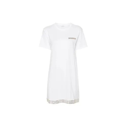 Patrizia Pepe Stud-embellishment T-shirt Dress