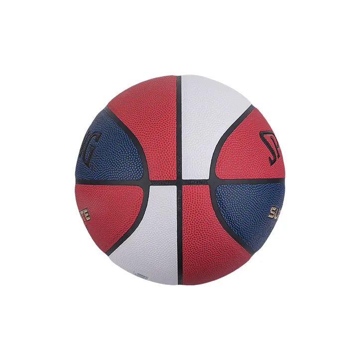 SPALDING TF Excellence Series PU Basketball Red Blue White Size 5 Training Kids'-4