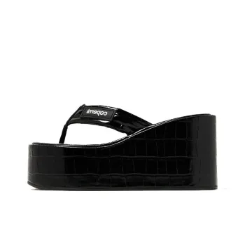 COPERNI Logo patch Leather Platform Sandals Women's