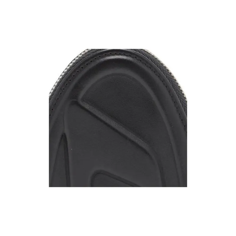 DIESEL Cow Leather Coin Purse Women's Black-4