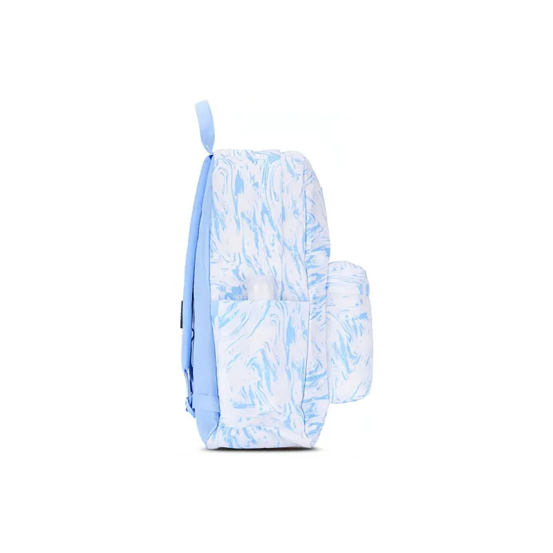 JanSport Fabric Laptop Bag Backpack Regular Unisex Blue White-2