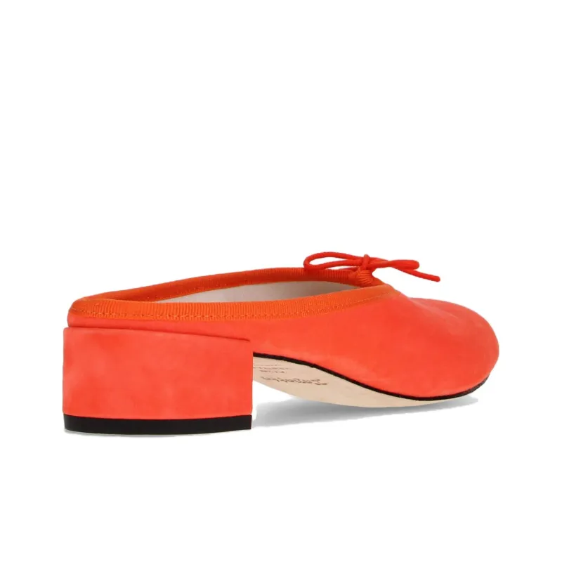 Repetto Camille Closed Toe Slippers 3cm Women's Orange-2
