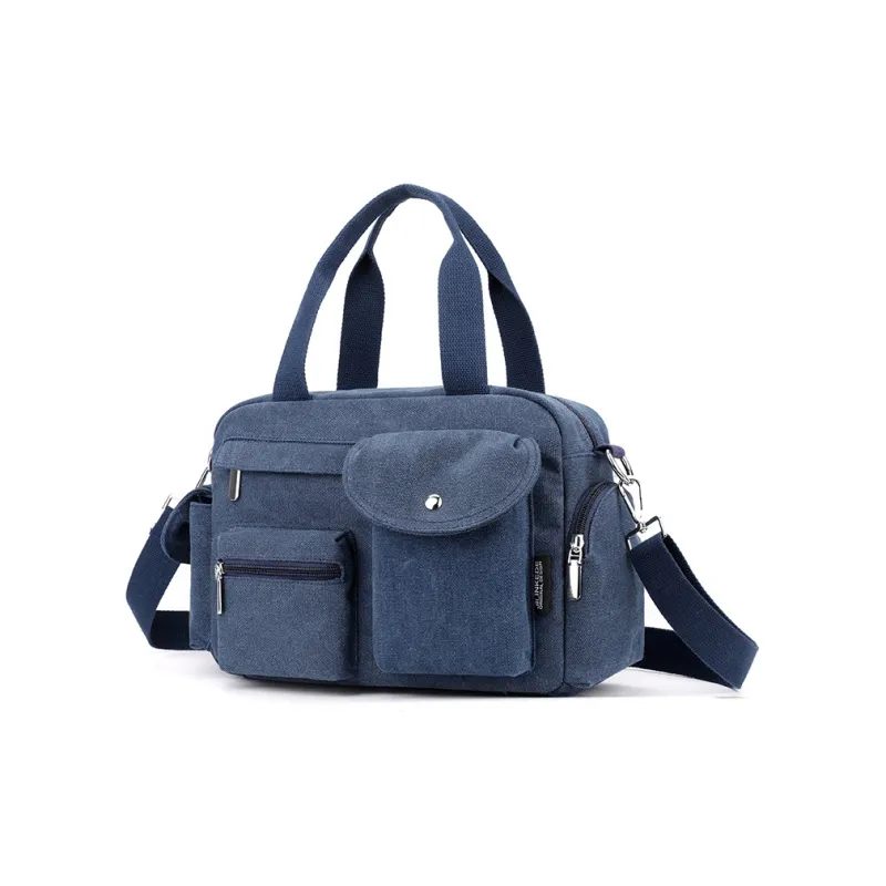 NIGEER Nylon Canvas Bag Briefcase Shoulder Bag Crossbody Bag Handbag Regular Women's Khaki/Gray/Blue/Black/Army Green-16
