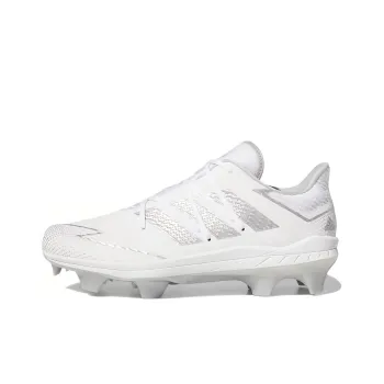 Adidas Adizero Afterburner 7 Pro Tpu Cleats Wear-Resistant Low-Top Training Shoes Men's White