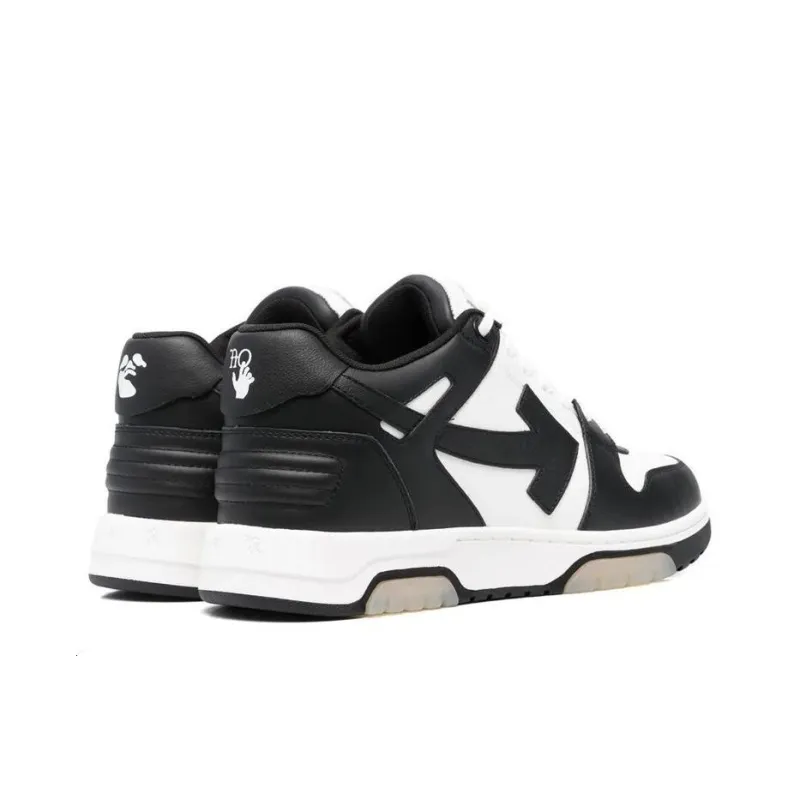 OFF WHITE Out Of Office Low Top Sneakers 'White Black'-3