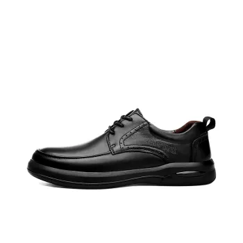 XIMO BULL Dress Shoes Men Low Top Black/Brown