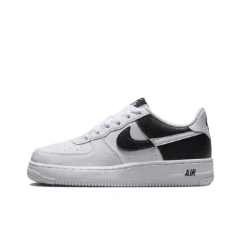 Nike Air Force 1 NEXT NATURE Anti Slip Wear Resistant Low Top Skateboard Shoes White Black Kids'