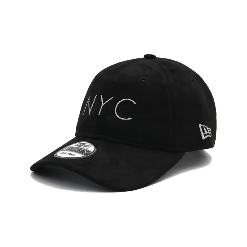 New Era Cotton, Polyester Baseball Caps Unisex Black-0