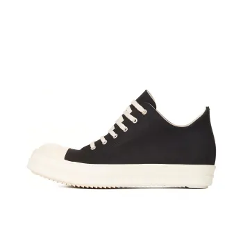 Rick Owens DRKSHDW Low Top Stylish Skateboarding Shoes Women's Black