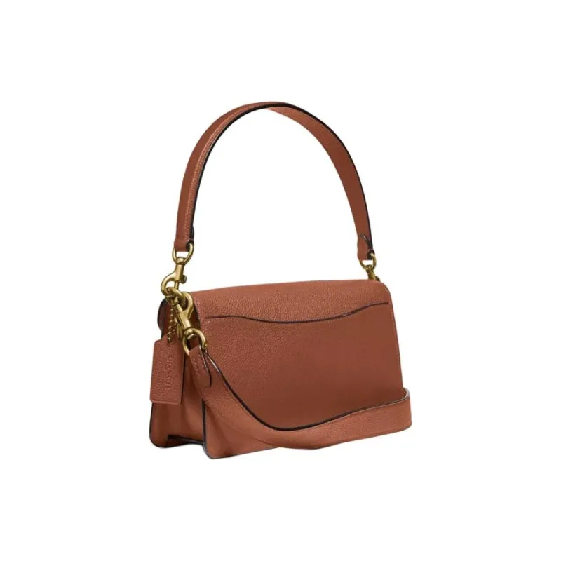 COACH Tabby Cow Leather God Of Wine Bag, Shoulder Bag, Crossbody Bag Medium Size Women's Brown-1