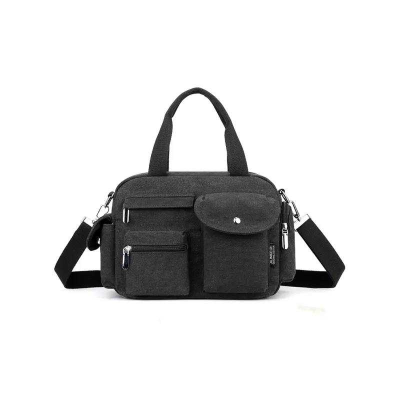 NIGEER Nylon Canvas Bag Briefcase Shoulder Bag Crossbody Bag Handbag Regular Women's Khaki/Gray/Blue/Black/Army Green-11