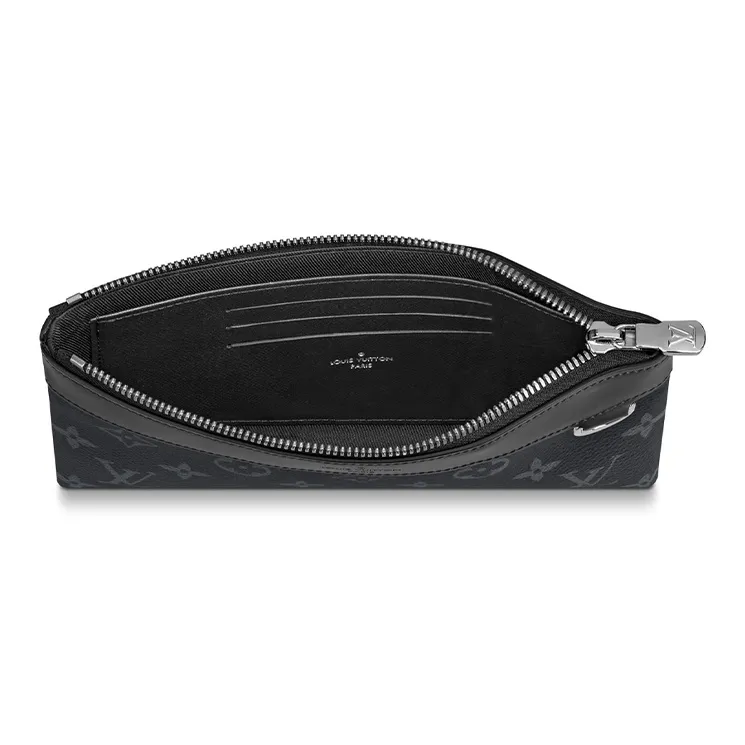 LOUIS VUITTON Discovery Pochette Monogram Eclipse Pm Black-2