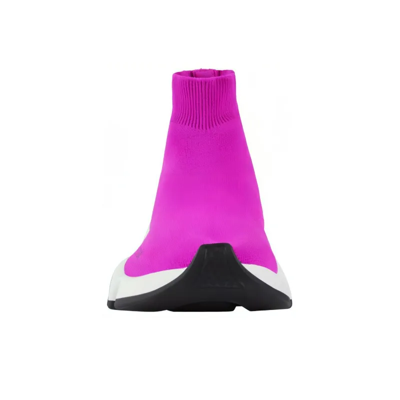 Balenciaga Speed Clear Sole Trainer 'Fuchsia' Women's-3