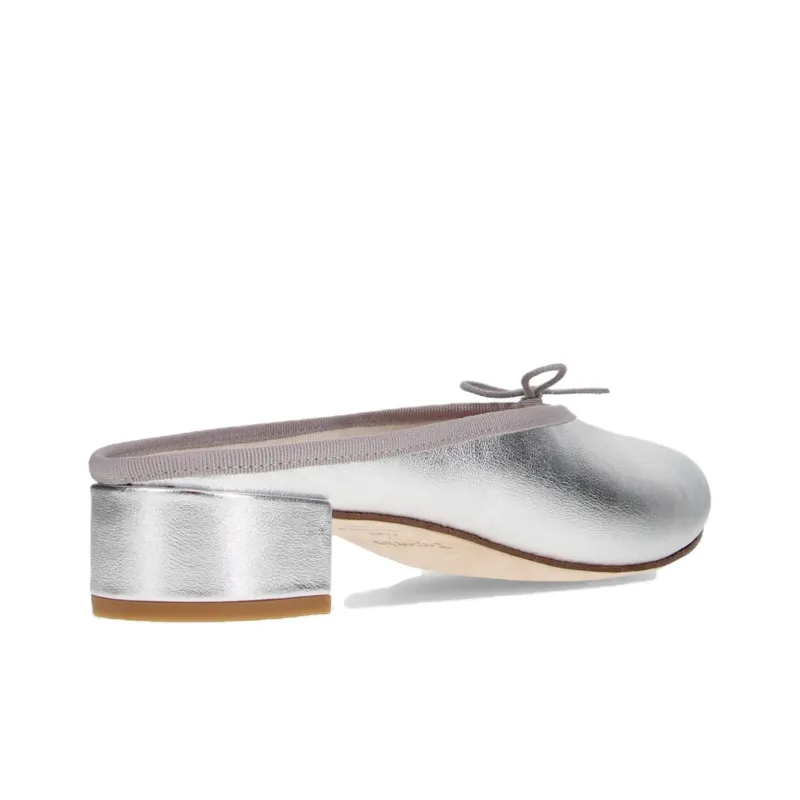 Repetto Wrap-toe Slippers Women's Silver-2