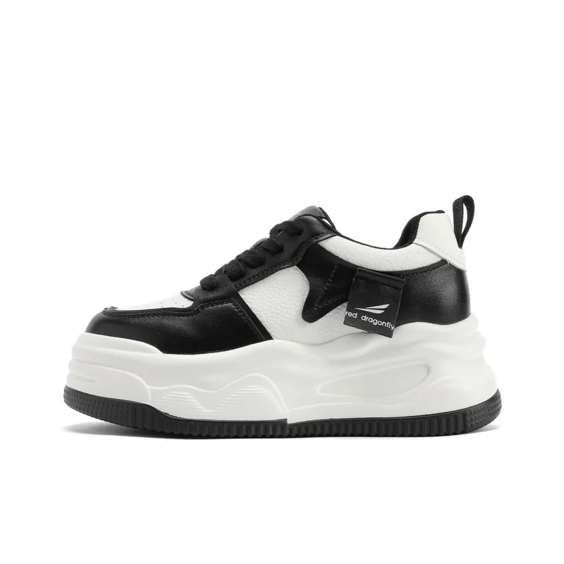 RED DRAGONFLY Women's Unlined Shoes Waterproof Height Increase Low Top Platform Shoes Women's-1
