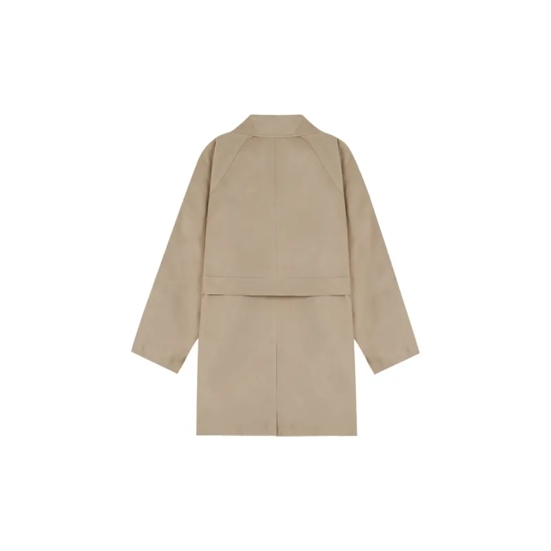 THE SEA LIFE Trench Coat Women's Tea Brown-1