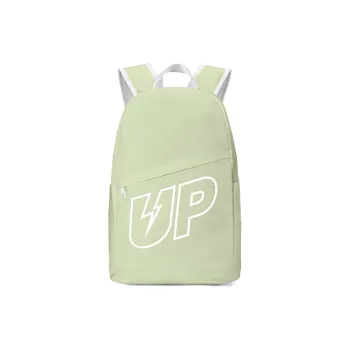 TURN UP Polyester Backpack Laptop Bag Tubas Unisex Green