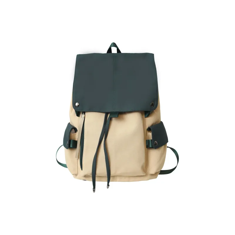 NIGEER Nylon Backpack Computer Backpack Regular Unisex Black/Red/Blue/Green-24
