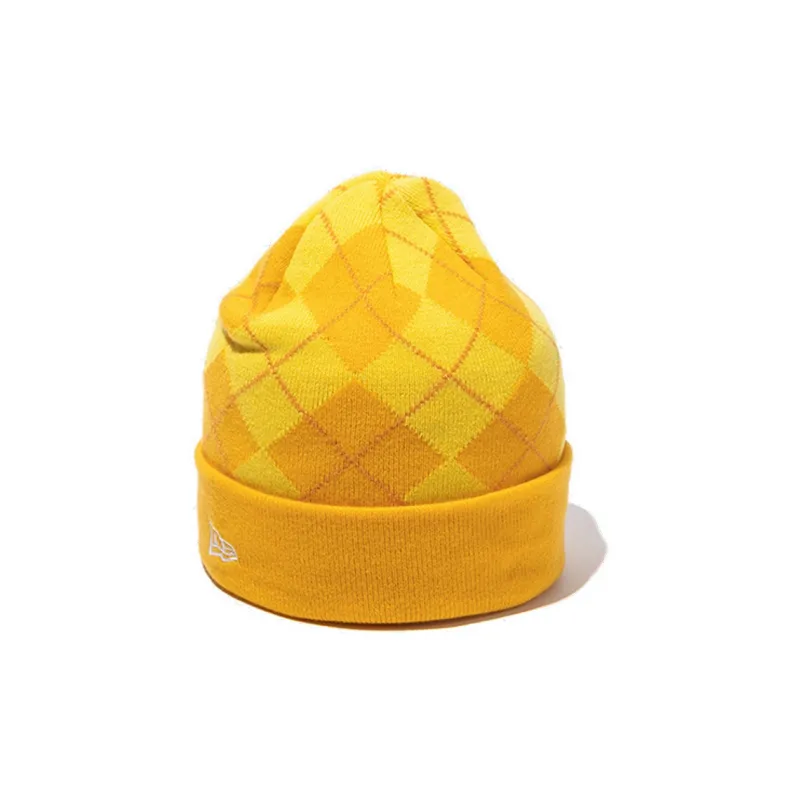 New Era Acrylic, Nylon, Elastane Beanies Unisex Yellow-1