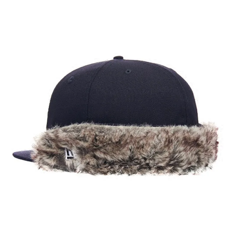 New Era Wool Baseball Caps Unisex Black-2