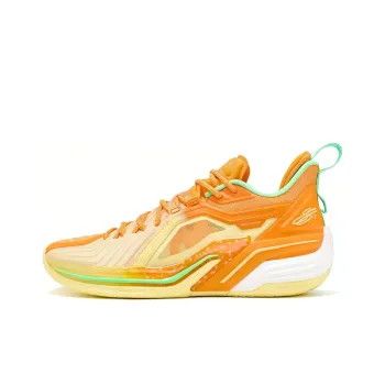 XTEP Jeremy Lin Three Generations Basketball Shoes Men Low Top Orange Yellow/Butter