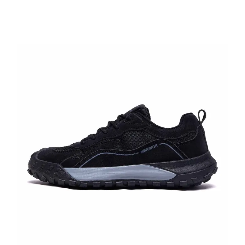 Warrior Anti-Slip Wear-Resistant Low-Top Running Shoes Men's-0
