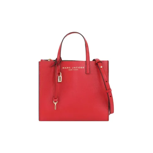 MARC JACOBS Leather Tote Bag, Shopping Bag, Shoulder Bag, Crossbody Bag, Handbag Tubas Women's Rusty Red