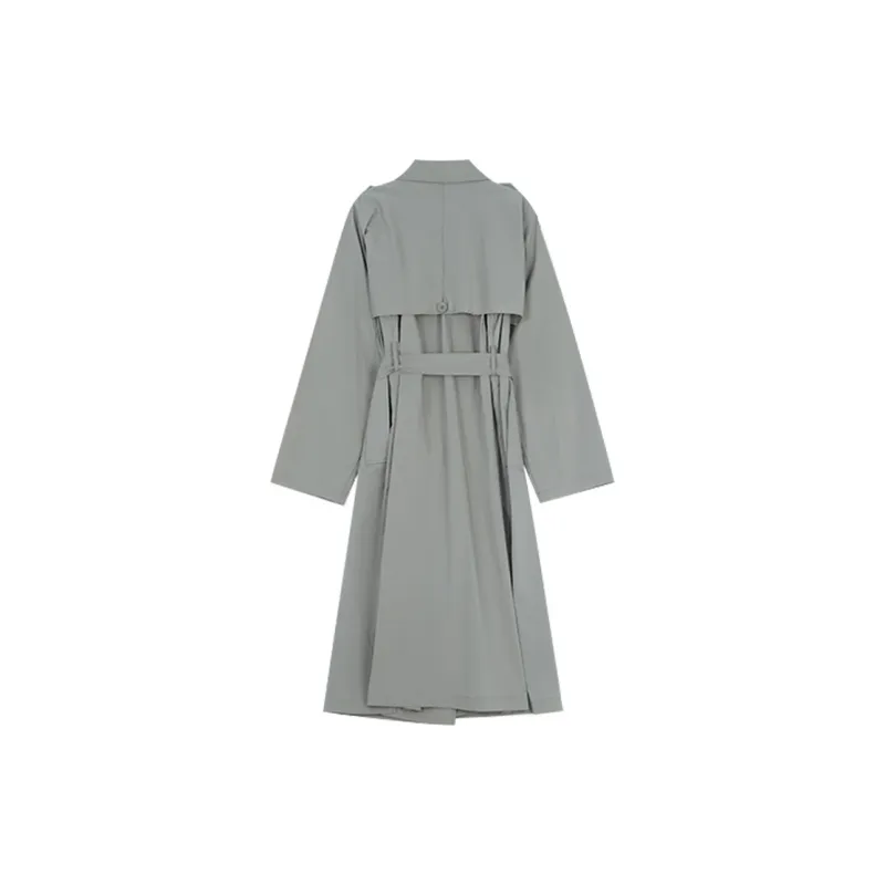 THE SEA LIFE Trench Coat Women's Mist Color-1