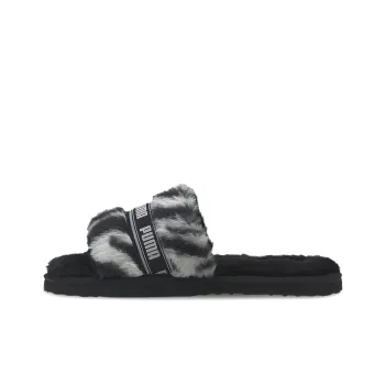 PUMA Fluff Slide 'Wild Black' Women's