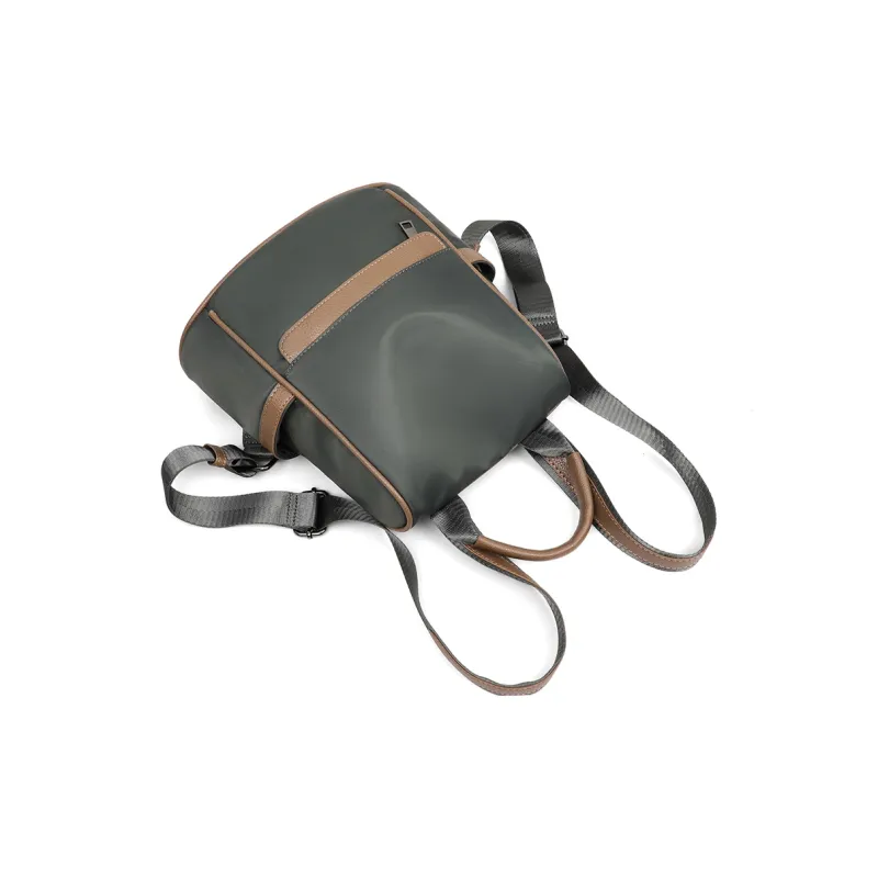PT'SON Oxford Backpack Regular Women's Gray-4