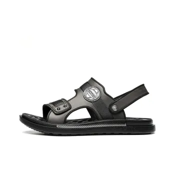 FAPAI Beach Sandals Men Black/Brown