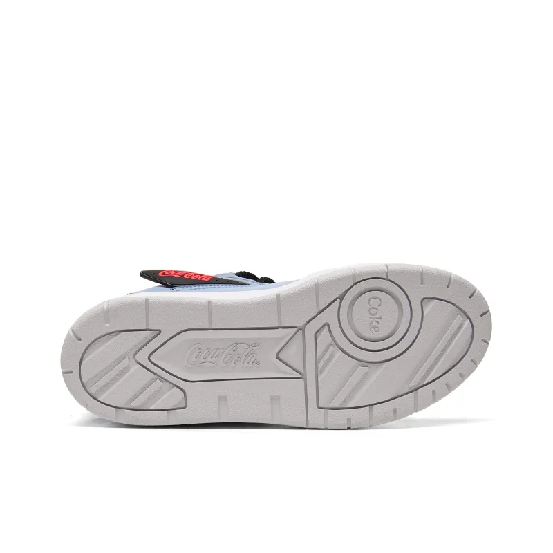 Coca Cola Anti Slip And Wear Resistant Height Increasing Low Top Skateboard Shoes Unisex-5
