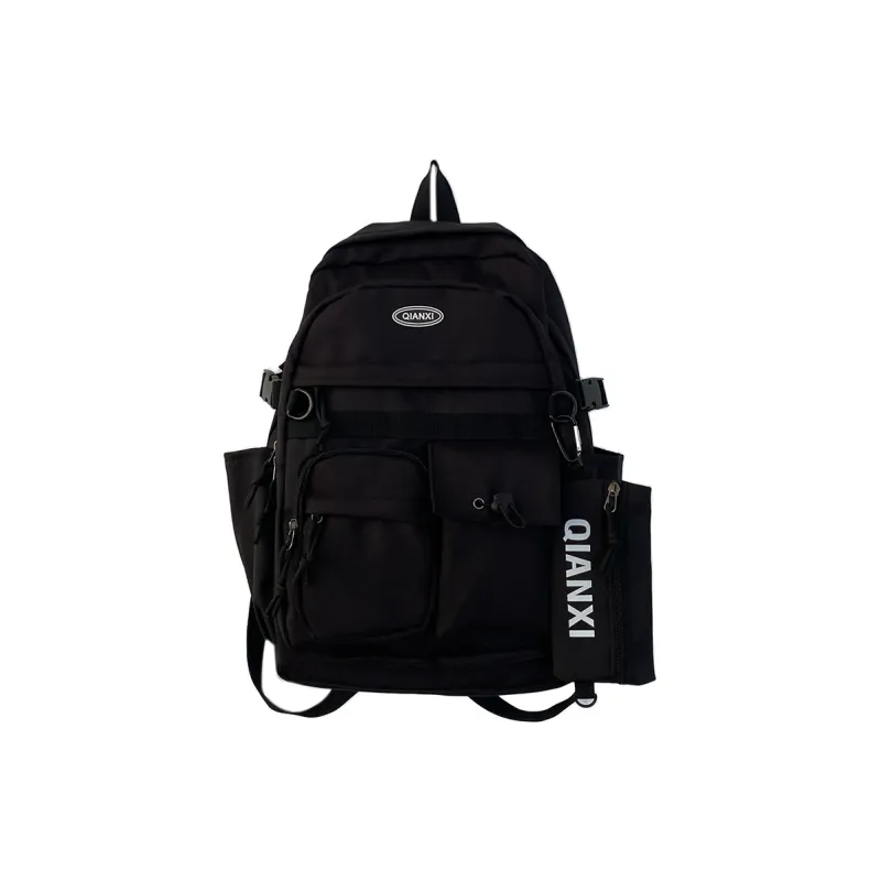 NIGEER Nylon Backpack Regular Unisex Blue/Black/Gray/White-1