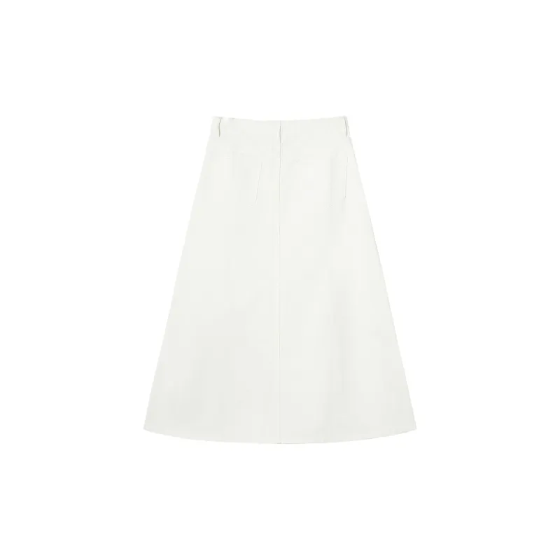DIALOGUE Denim Long Skirts Women's-6