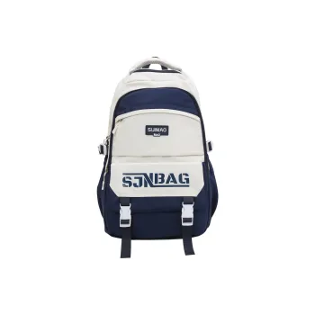 NIGEER Nylon Backpacks Regular Unisex Black/Blue/Red/Brown/Gray