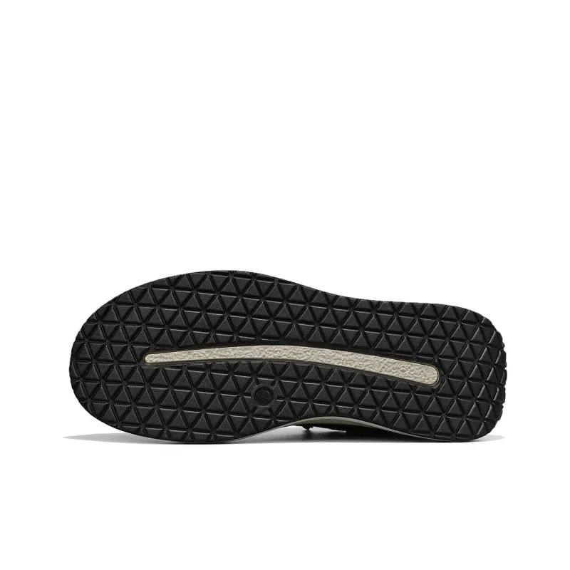Warrior Wear resistant, Lightweight, Breathable, And Non slip. Low Top Skateboard Shoes Men's Dark Brown Gray-5