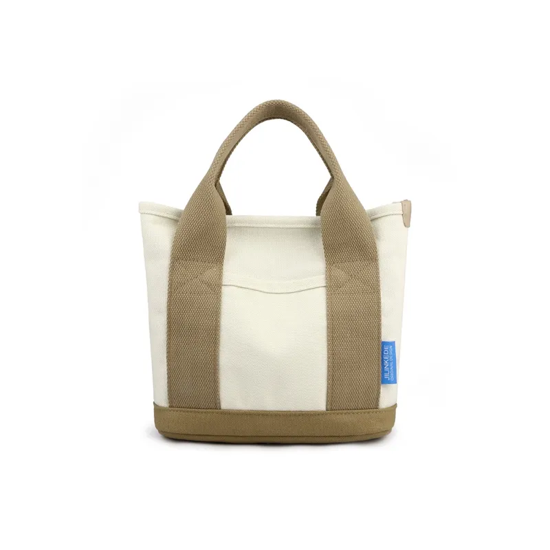 NIGEER Canvas Canvas Bag Shoulder Bag Crossbody Bag Handbag Regular Women's Brown/Khaki/Gray/Pink/Dark Blue-1
