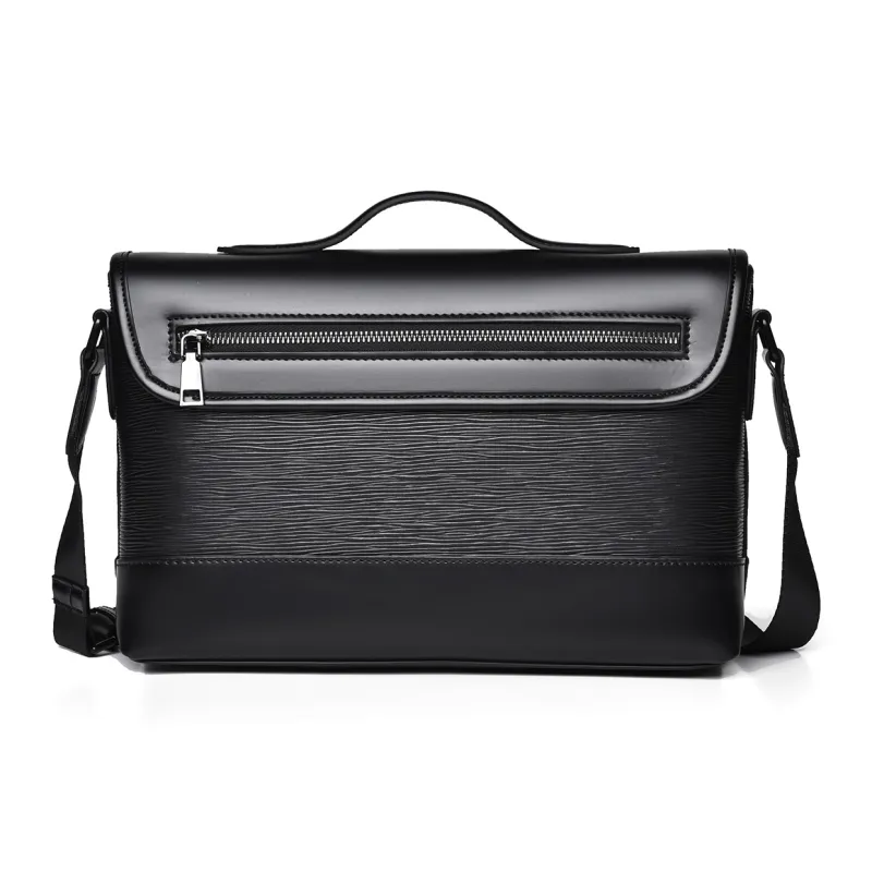 Ceion Keust Pvc Men's Shoulder Bag Crossbody Bag Medium Size Men's-2
