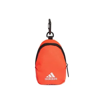 Adidas Recycled Polyester Pendant With Card Holder Key Pouch And Coin Purse Regular Unisex Orange