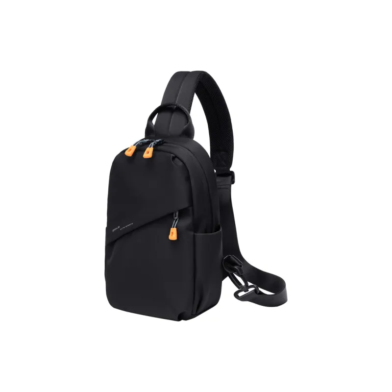 POLO Fabric Sling Bag Large Size Men's Ecru/Black-10