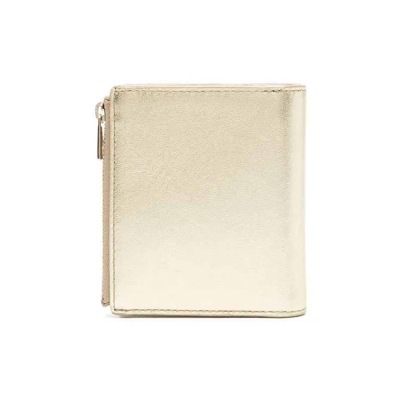 Furla Soft Calfskin Wallet Trumpets Women's Gold-1