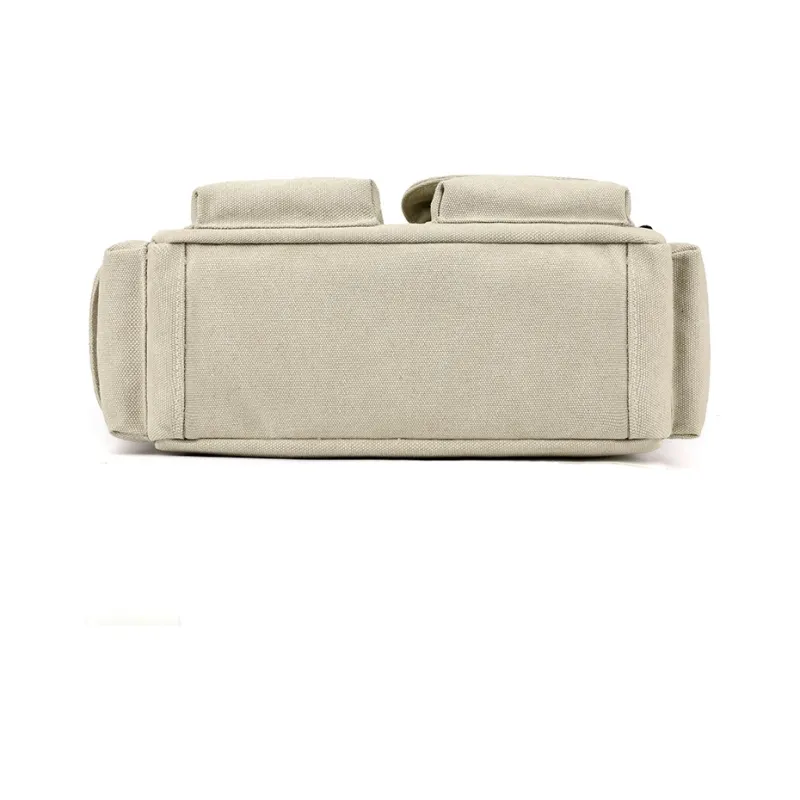 NIGEER Nylon Canvas Bag Briefcase Shoulder Bag Crossbody Bag Handbag Regular Women's Khaki/Gray/Blue/Black/Army Green-5