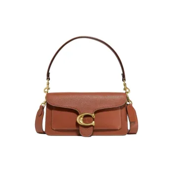 COACH Tabby Cow Leather God Of Wine Bag, Shoulder Bag, Crossbody Bag Medium Size Women's Brown