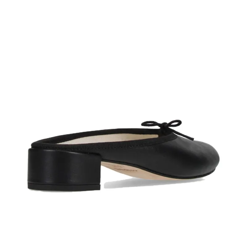 Repetto Camille Closed Toe Slippers 3cm Women's Black-3