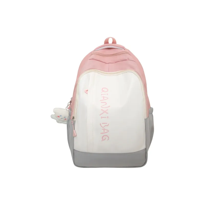 NIGEER Nylon Backpacks Regular Women's Black/Purple/Pink/Green-3