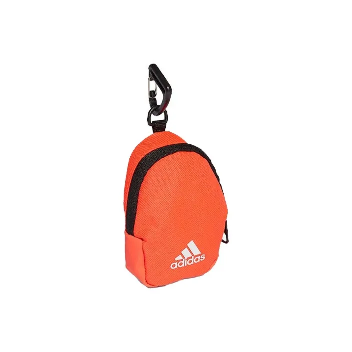 Adidas Recycled Polyester Pendant With Card Holder Key Pouch And Coin Purse Regular Unisex Orange-1