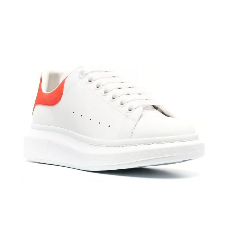 Alexander McQueen Oversized White Warm Orange-2