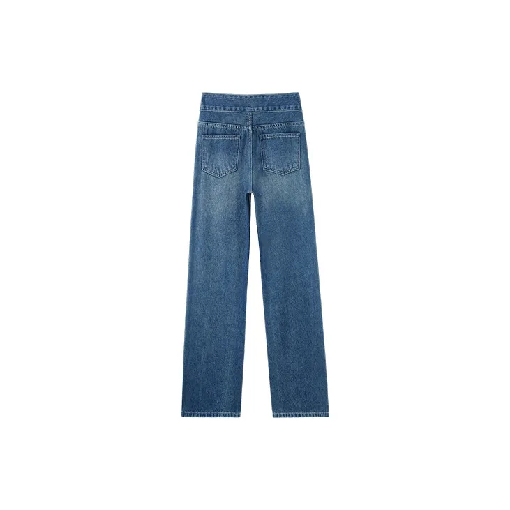 HIPPIEMISS Jeans Women's Black Gray-7