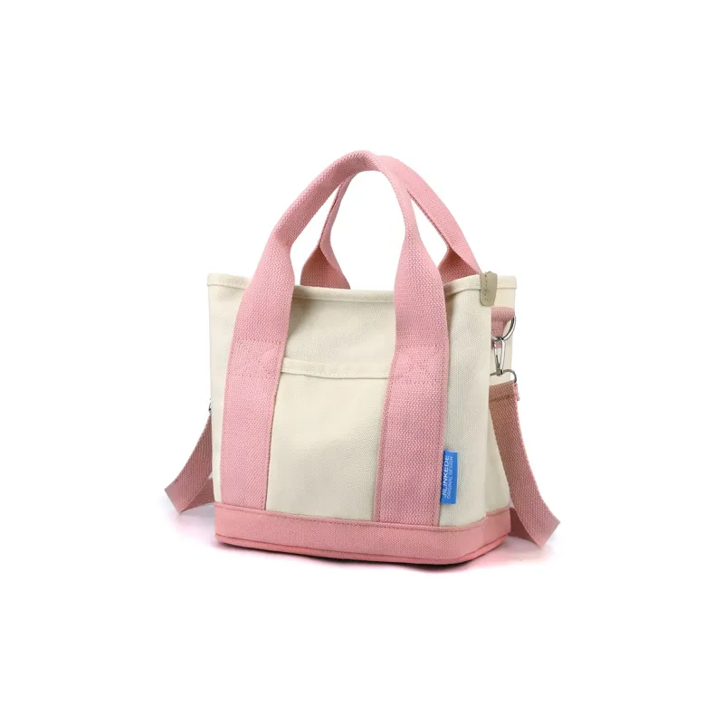 NIGEER Canvas Canvas Bag Shoulder Bag Crossbody Bag Handbag Regular Women's Brown/Khaki/Gray/Pink/Dark Blue-14